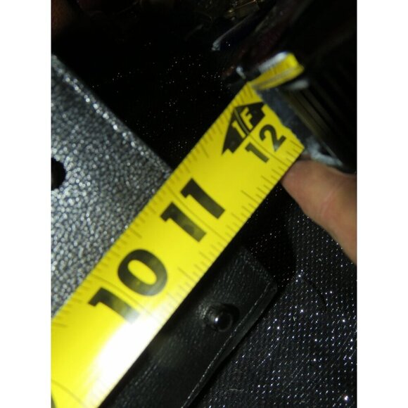 COACH Nolita 2015 Gunmetal Metallic Pebble Leather Satchel Crossbody Tote 35964 - Picture 16 of 16